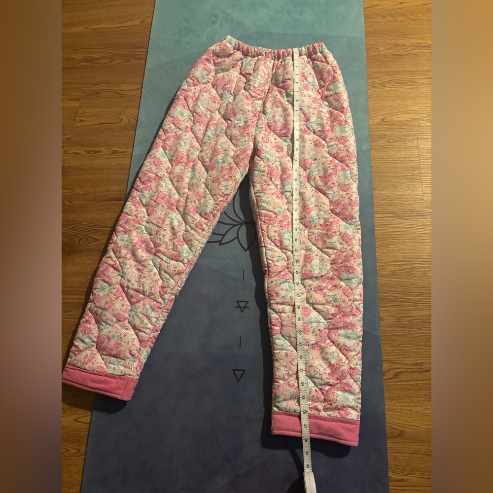 Quilted Pants -S up to 130 lbs